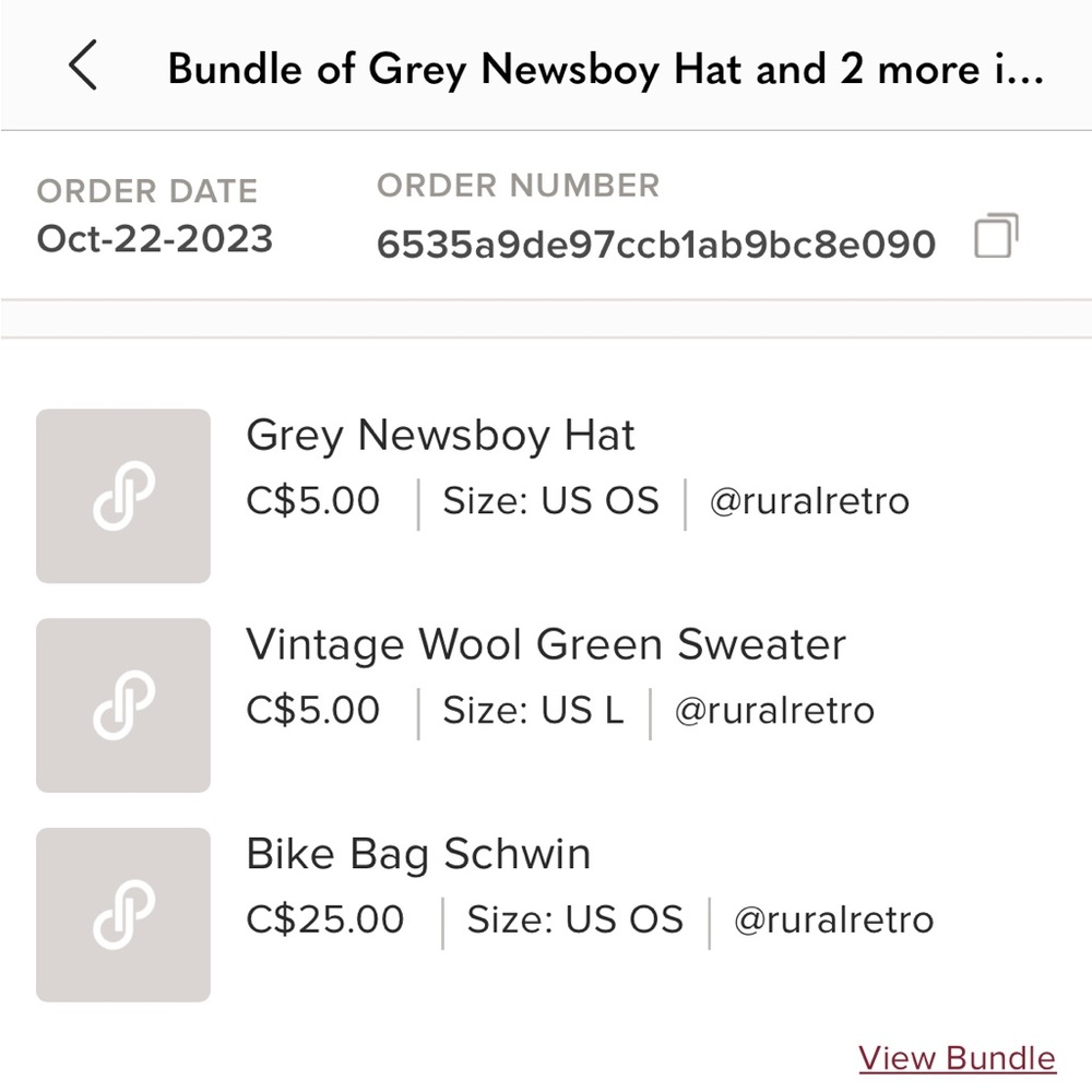 Bundle for @ruralretro 💌